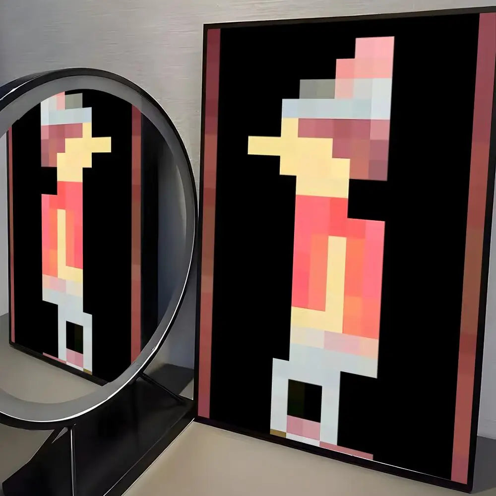 Pixel paintings