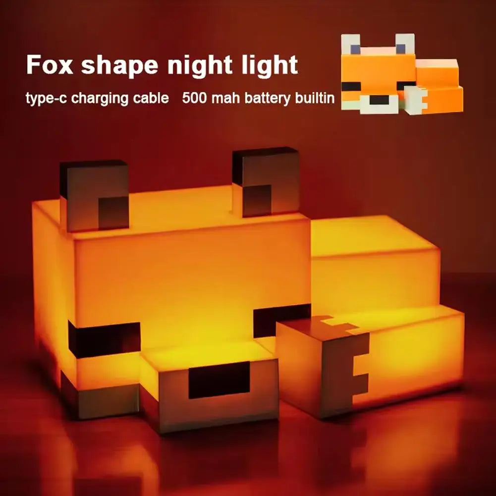Pixel Fox Lamp
