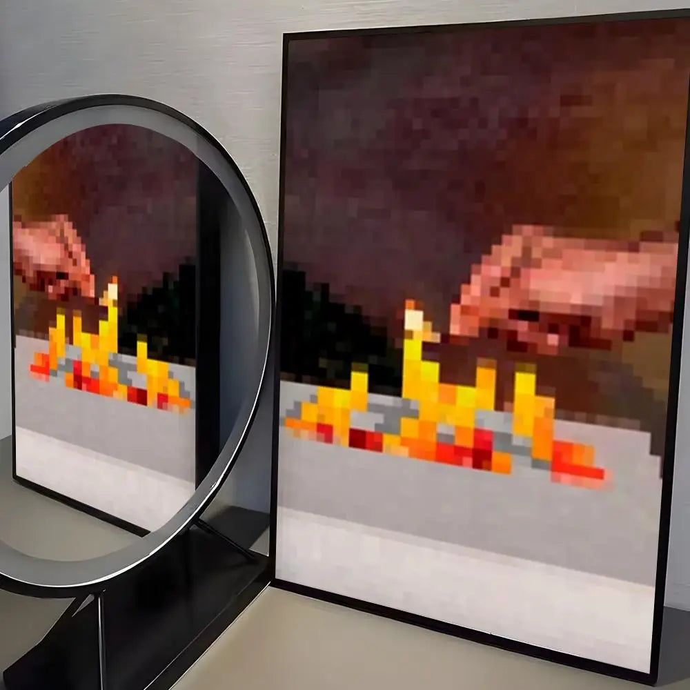 Pixel paintings