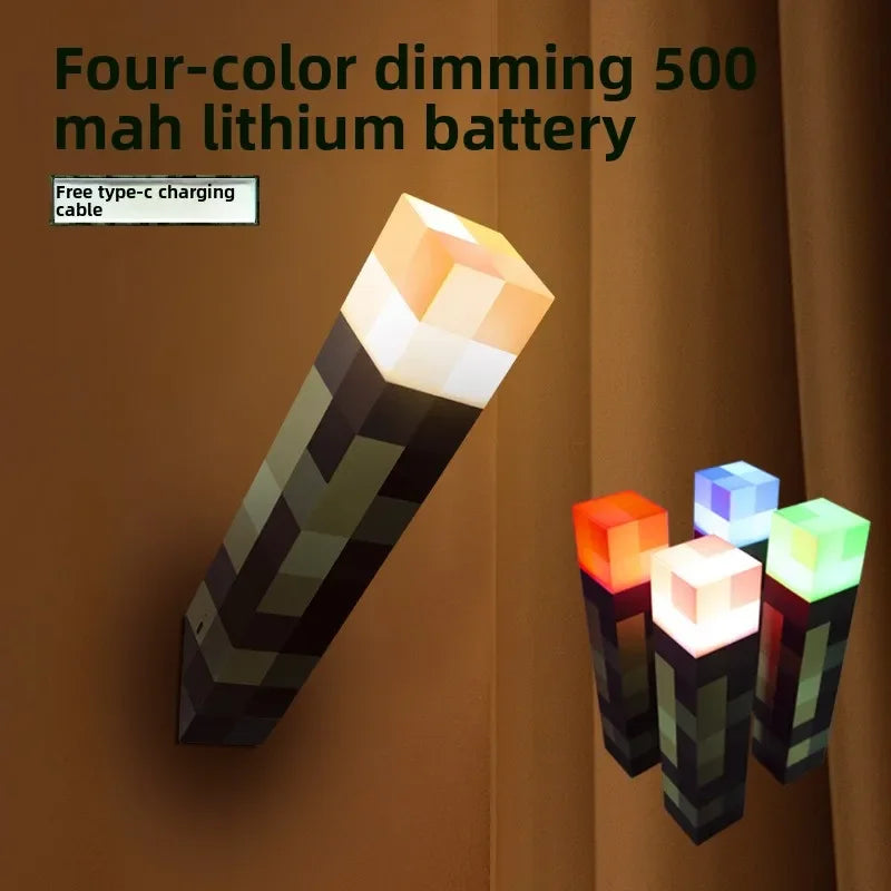 Pixel Torch Lamp