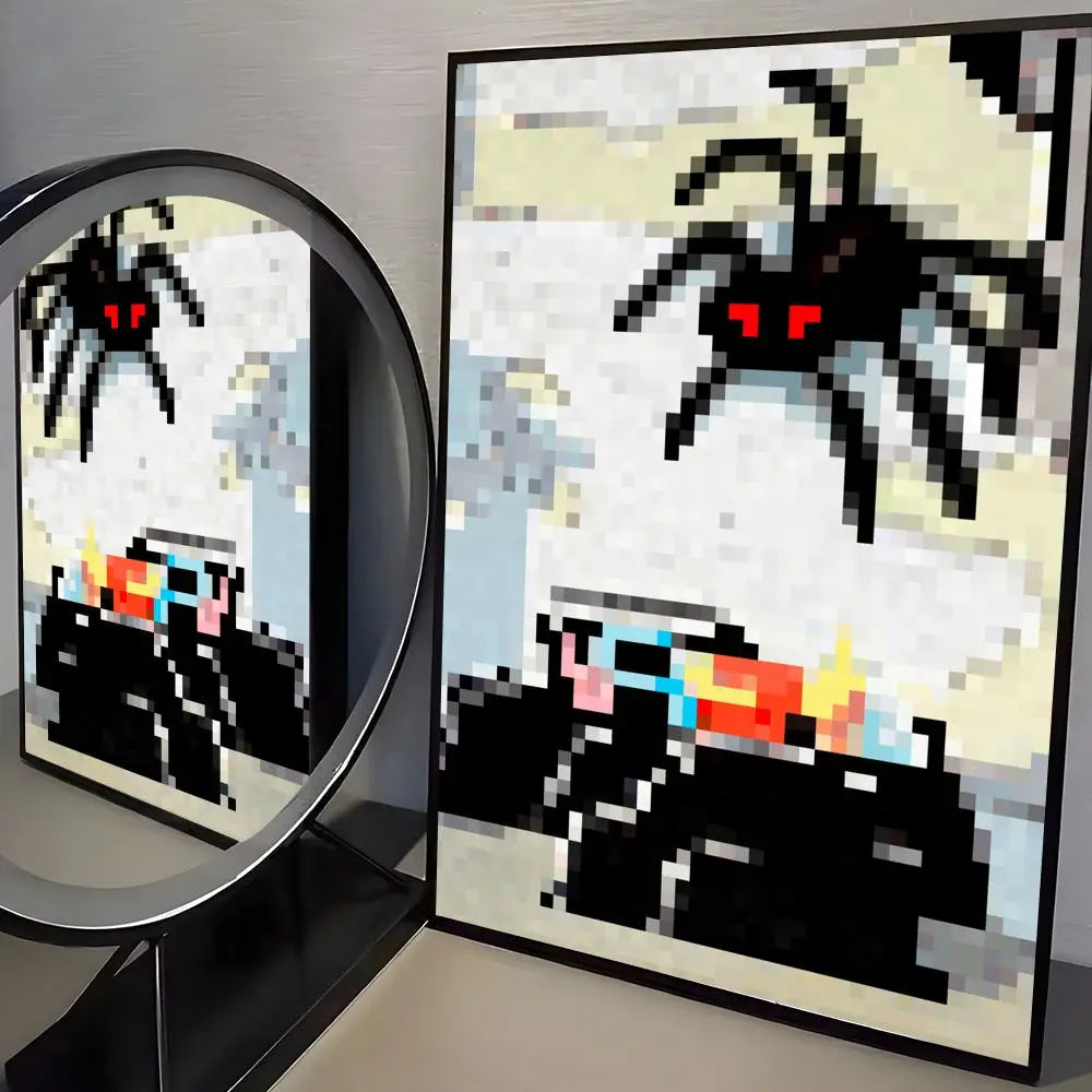 Pixel paintings
