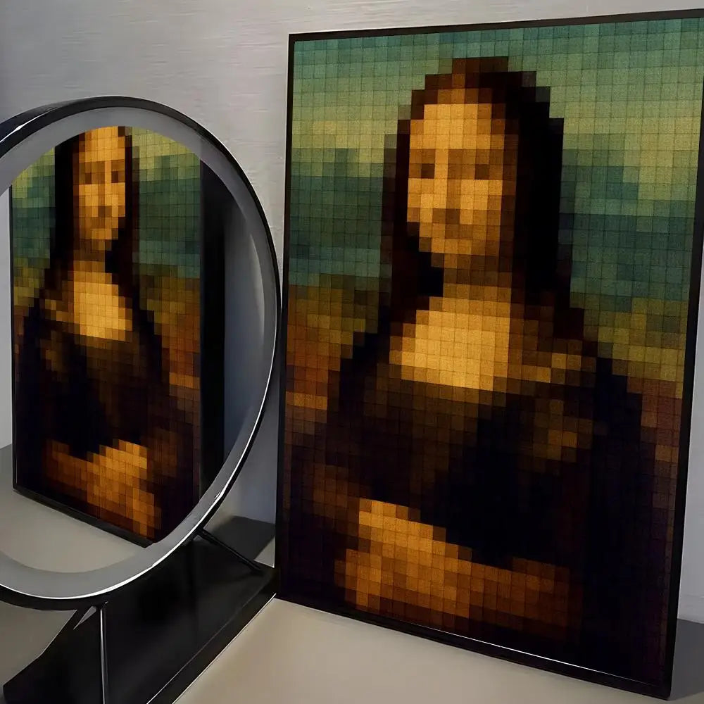 Pixel paintings