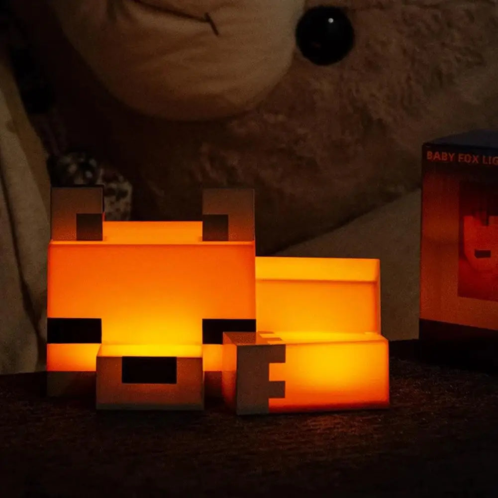 Pixel Fox Lamp