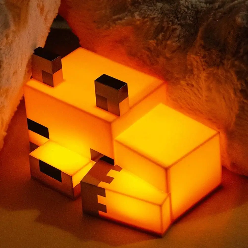 Pixel Fox Lamp