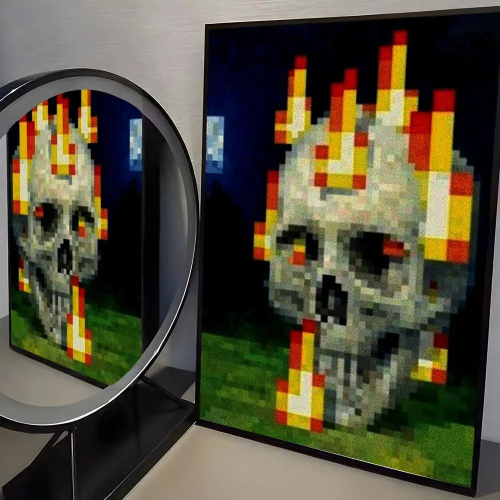 Pixel paintings