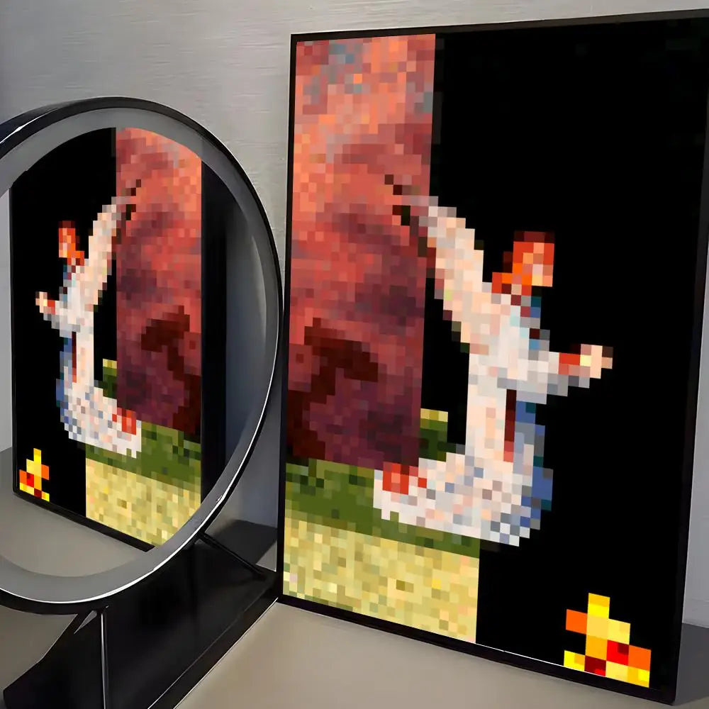 Pixel paintings