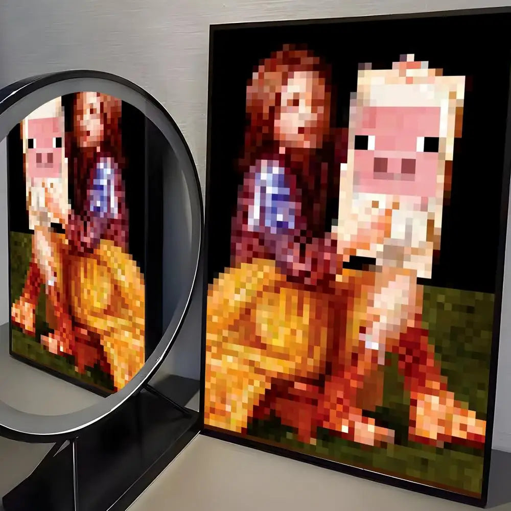 Pixel paintings
