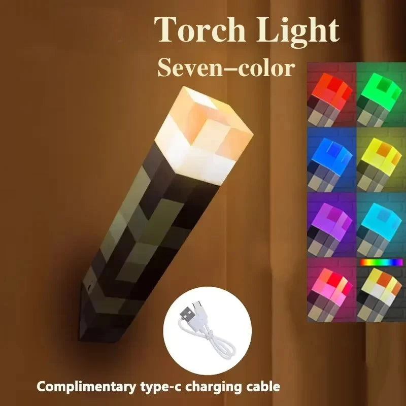 Pixel Torch Lamp
