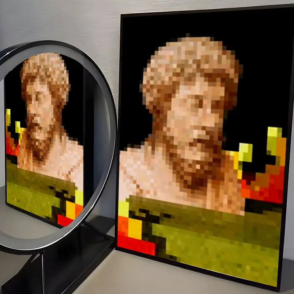 Pixel paintings
