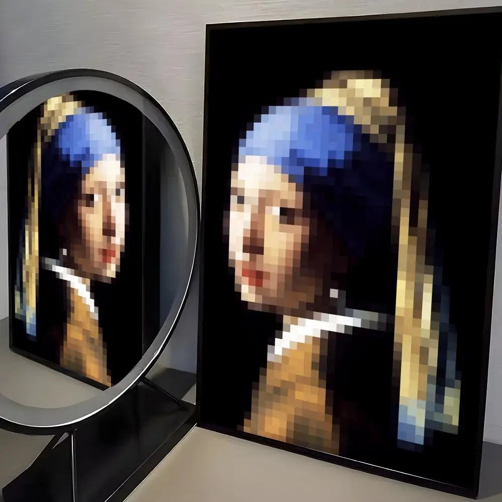 Pixel paintings