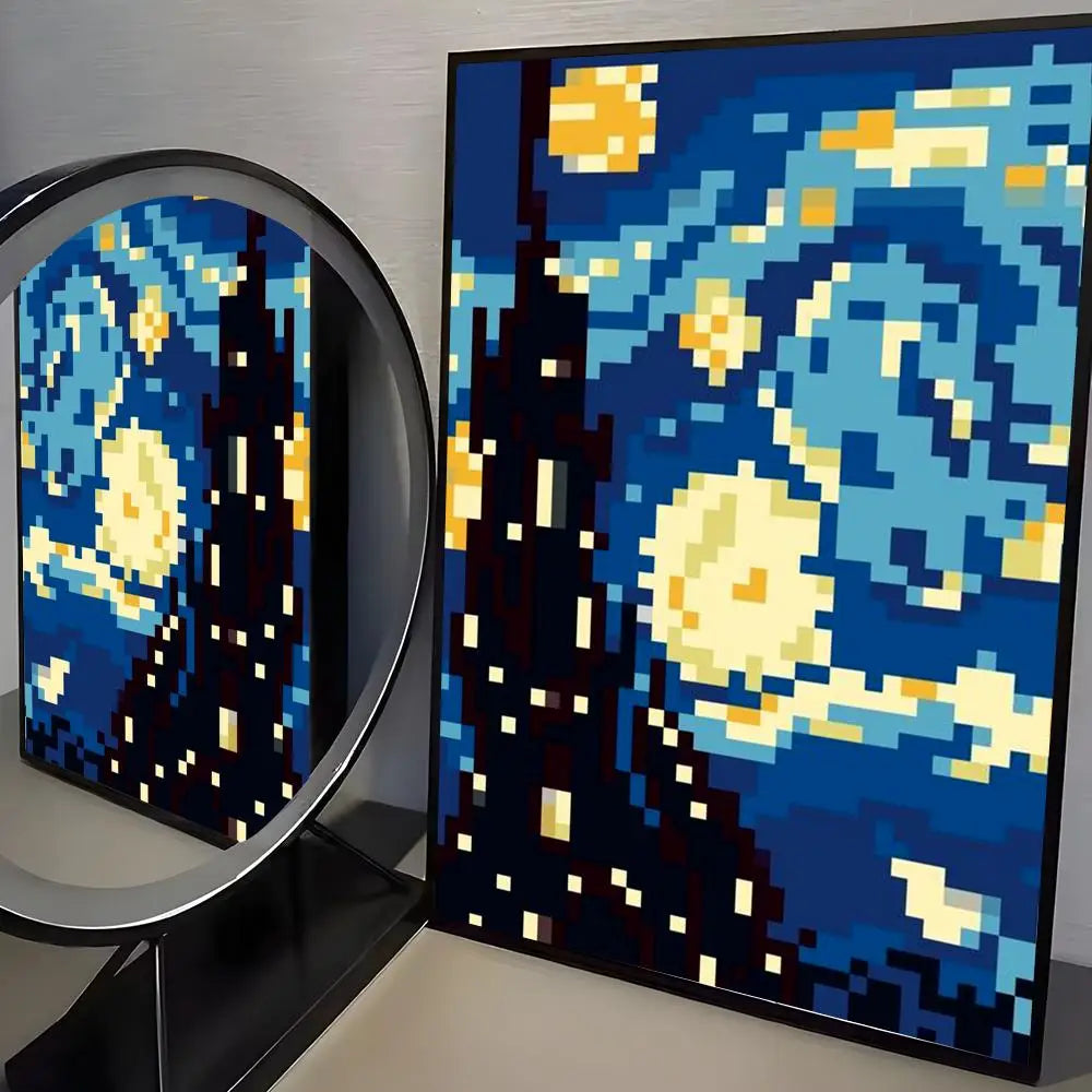 Pixel paintings